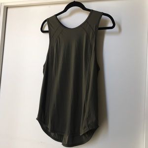 Lululemon Sculpt Tank in Olive